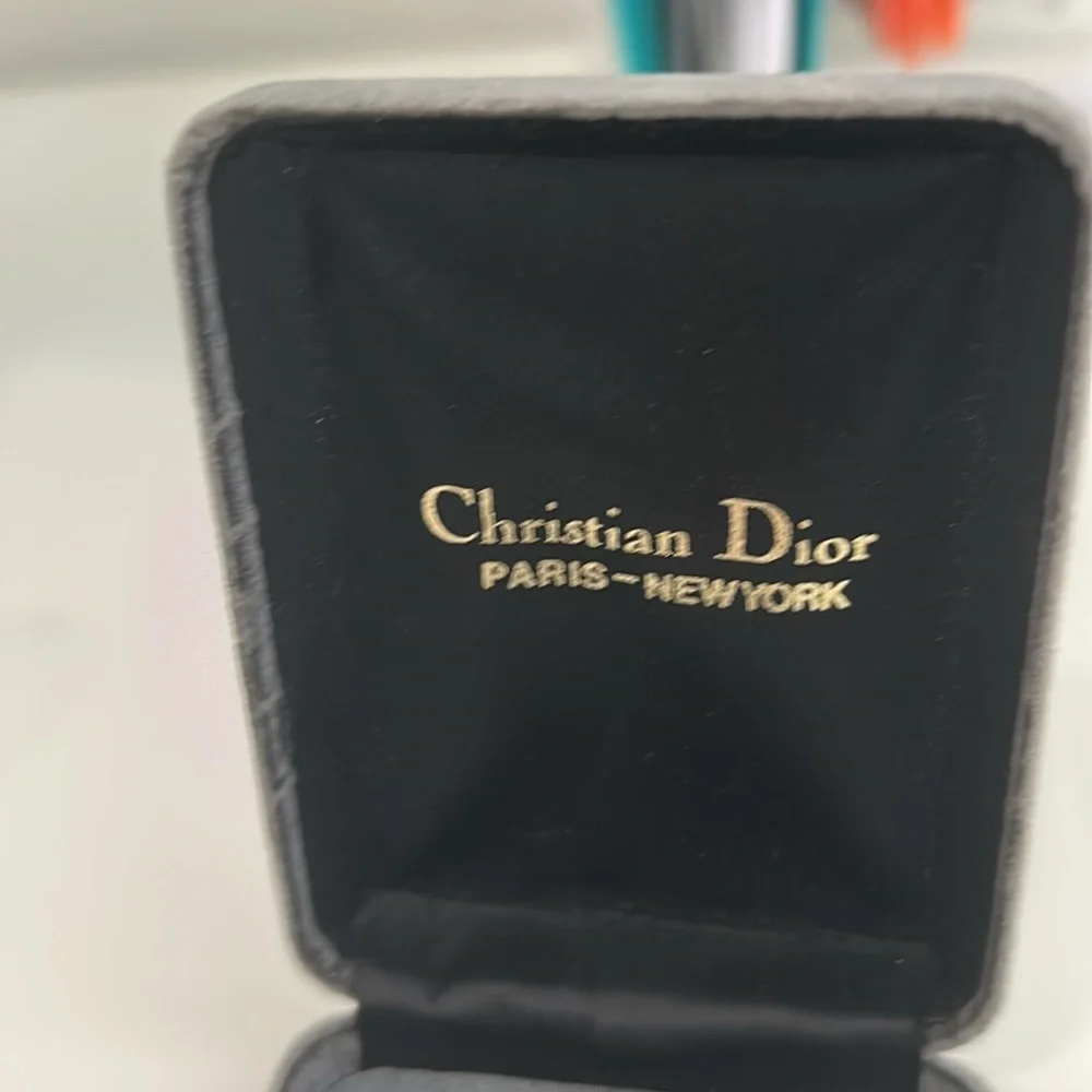 Vintage Christian Dior Gold and Silver Men's money clip